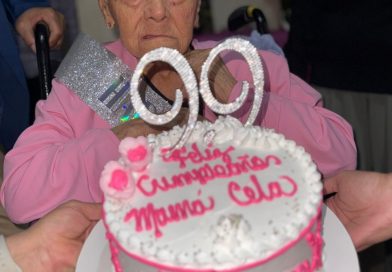 Se celebró el cumpleaños 99 de doña Gisela Luna viuda Martínez