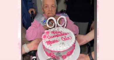 Se celebró el cumpleaños 99 de doña Gisela Luna viuda Martínez