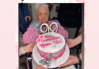 Se celebró el cumpleaños 99 de doña Gisela Luna viuda Martínez