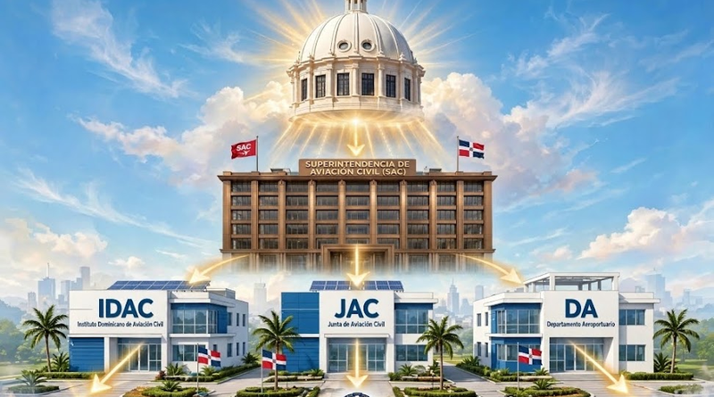 El Gobierno dominicano tiene que avanzar hacia la creación de la Superintendencia de Aviación Civil (SAC) y la unificación del IDAC, JAC y DA.