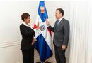Ministro Víctor “Ito” Bisonó juramenta a Josefa Castillo como nueva cónsul general de la República Dominicana en Miami