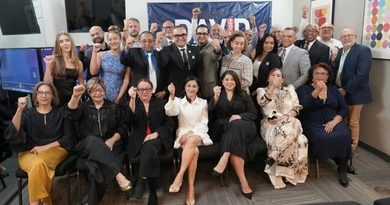 El Gigantesco Sector Externo de la Florida conformó su Comando de Campaña en apoyo y respaldo al precandidato presidencial Lic. David Collado.