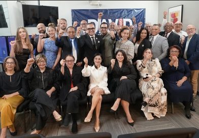El Gigantesco Sector Externo de la Florida conformó su Comando de Campaña en apoyo y respaldo al precandidato presidencial Lic. David Collado.